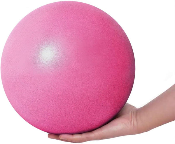 Gymnastikball Kleiner Pilates-Ball 25cm Yoga Ball Baby Soft & Rutschfester Gymnastikball Weicher Ball Fitnessball